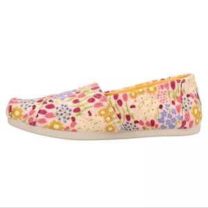 TOMS Women's Floral Canvas Shoes - Multicolor